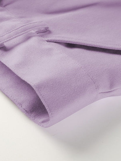 Purple Loose Trousers