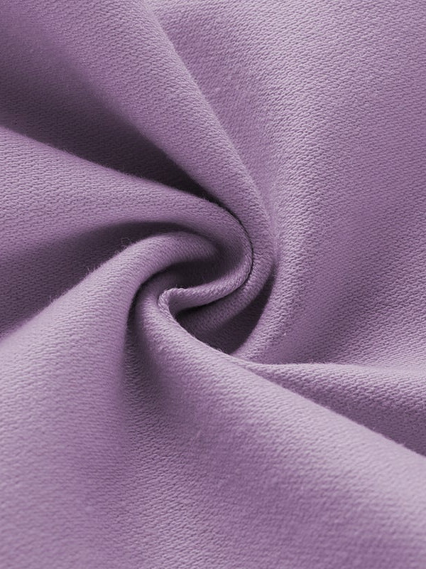 Purple Loose Trousers