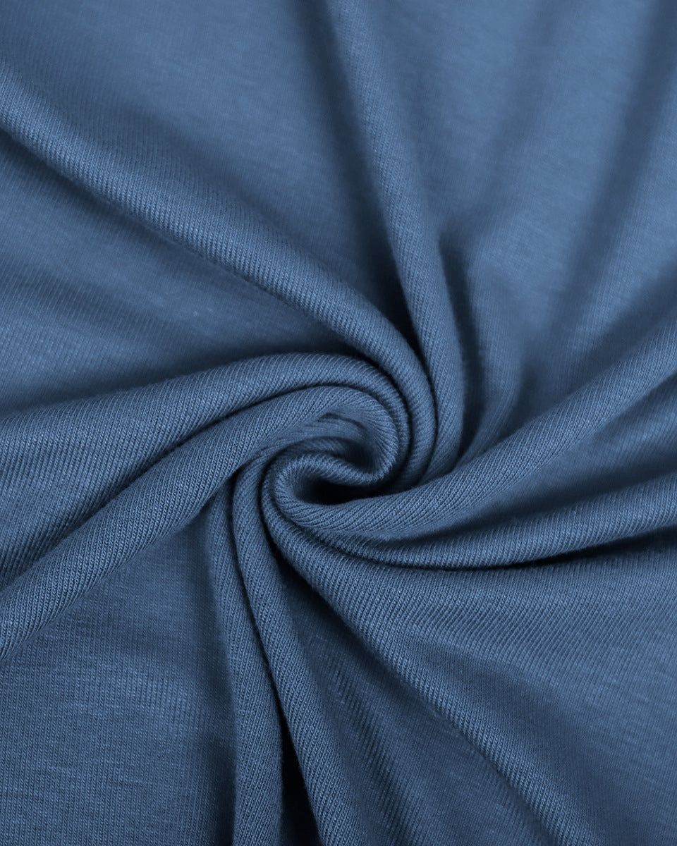 Half Turtleneck Beveled Long Sleeve Sweater