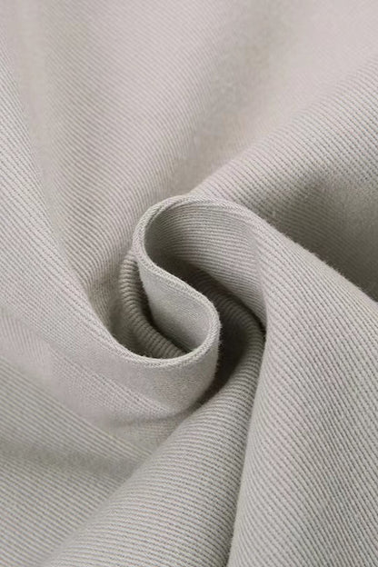 Retro Low-Waisted Pocket Denim Cargo Pant