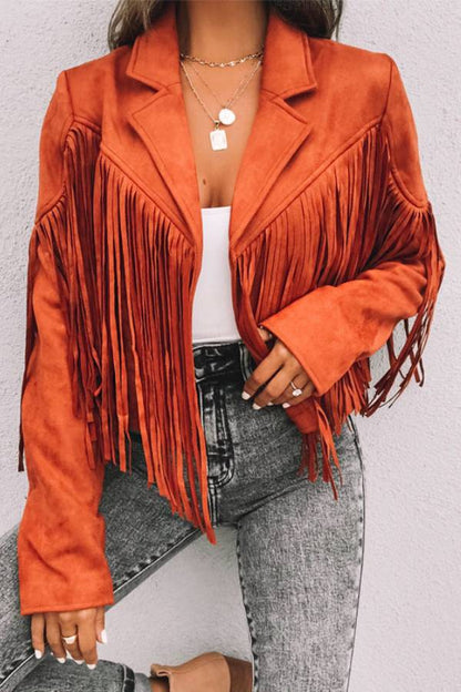 Tassel Tango Cropped Jacket