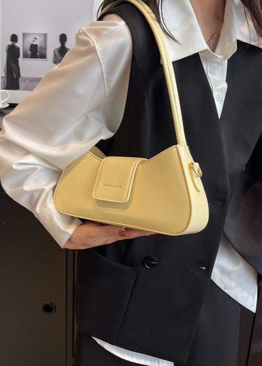 All-Match Shoulder Baguette Bag