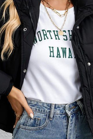 Short Stand Collar Puffer Coat