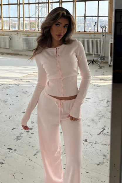 Slim Fit Long Sleeve Cardigan