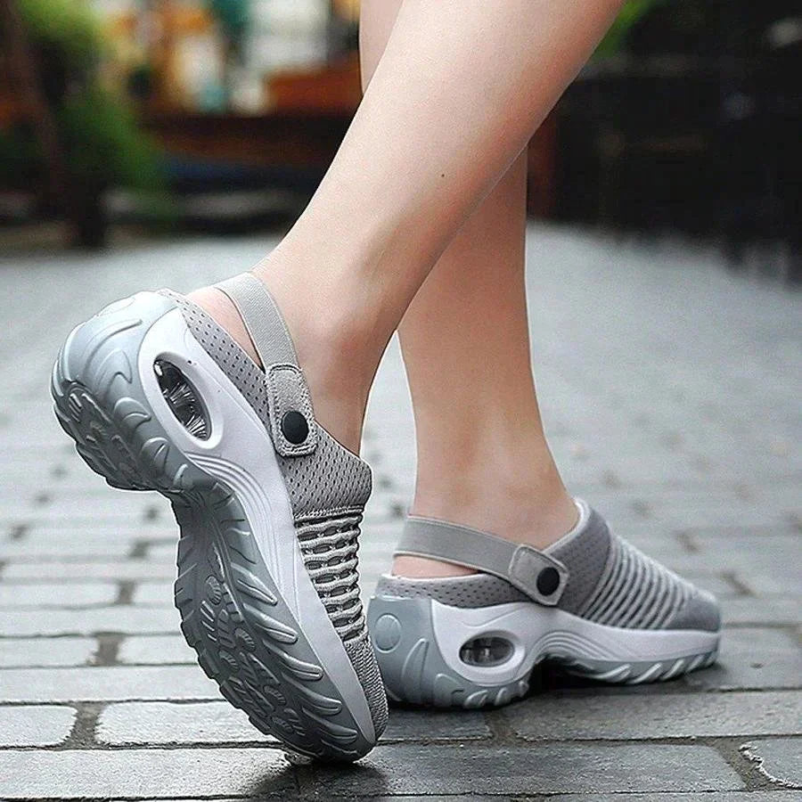 Women's Orthopedic Air Cushion Sneakers – Comfort Slip-On Support Trainers