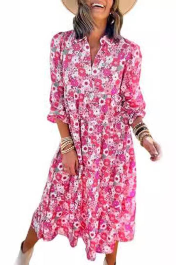 Bohemian Flowy Dress