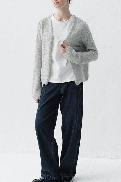 Relaxed Fit Plush Knit Top