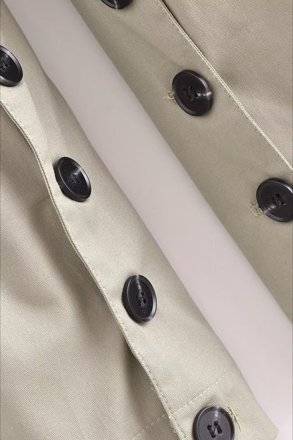 High Waist Belted Wide Leg Cargo Pant