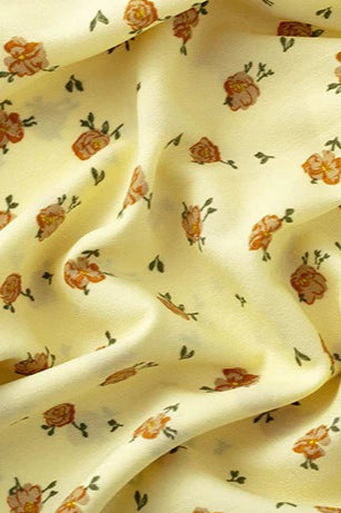 Plus Size Floral High Waist Tiered Skirt