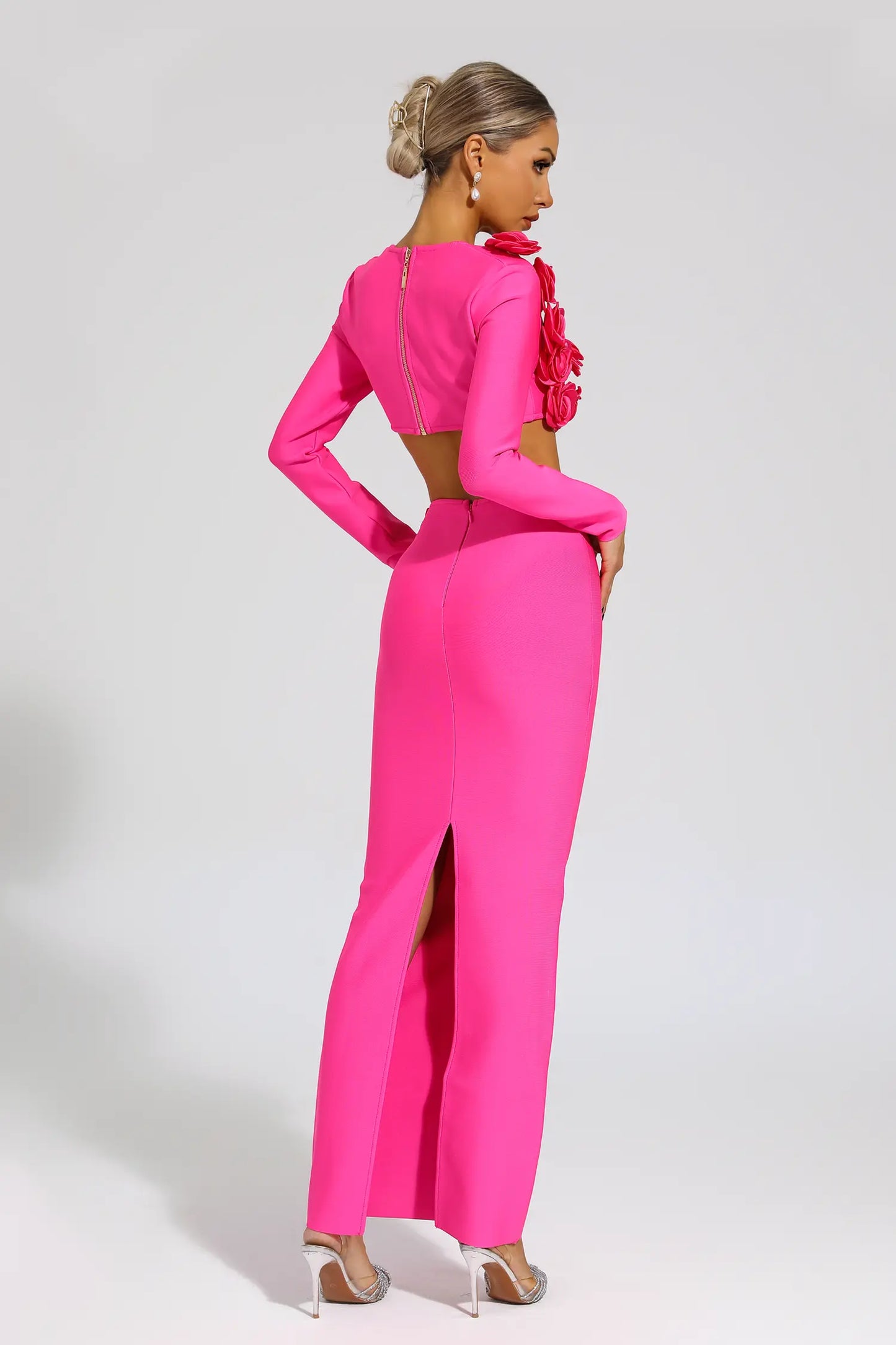 Abel Rose Red Rose Flower Set