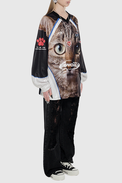 Acorn Pet Print Jersey - Dragon Li