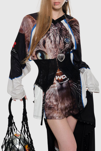 Acorn Pet Print Jersey - Dragon Li