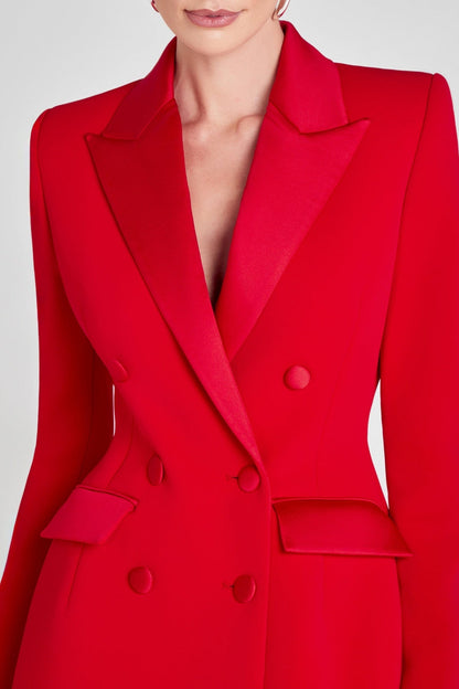 Adahy Double-Breasted Blazer Dress