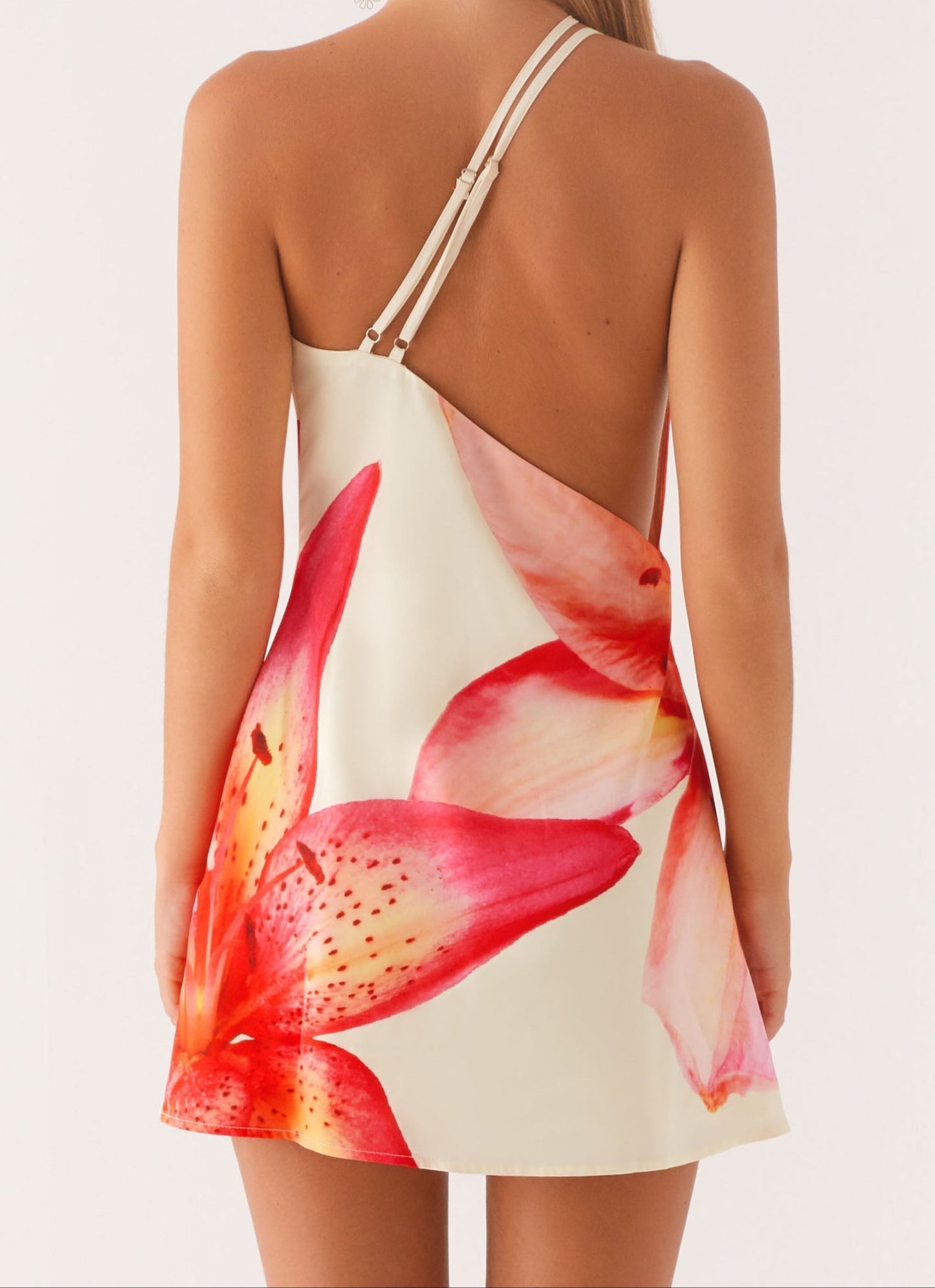 Assisi Mini Dress - Yellow Floral