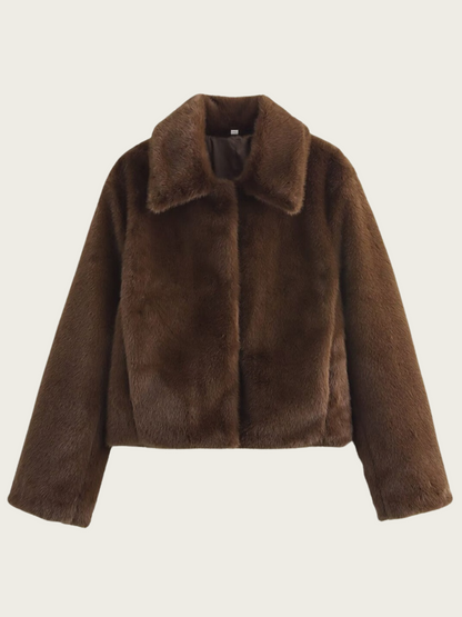 Tayleigh Retro Faux Fur Jacket