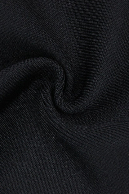 Alexandria Lace Maxi Bandage Dress - Black