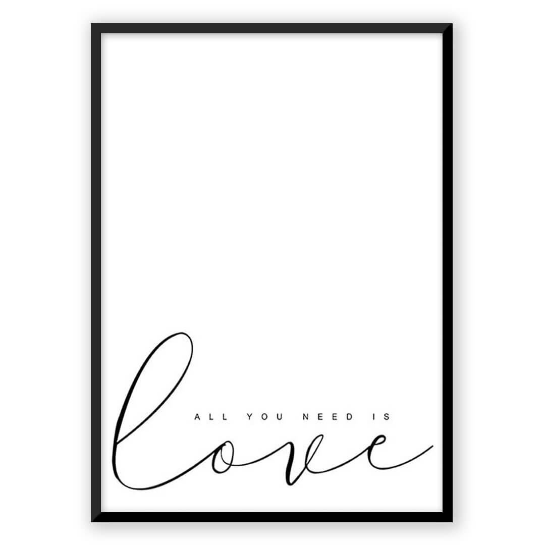 All You Need is Love