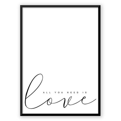 All You Need is Love