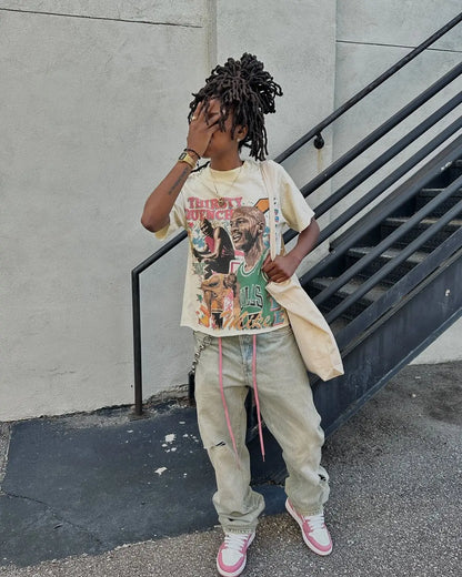 American Hip Hop Graphic T-shirt