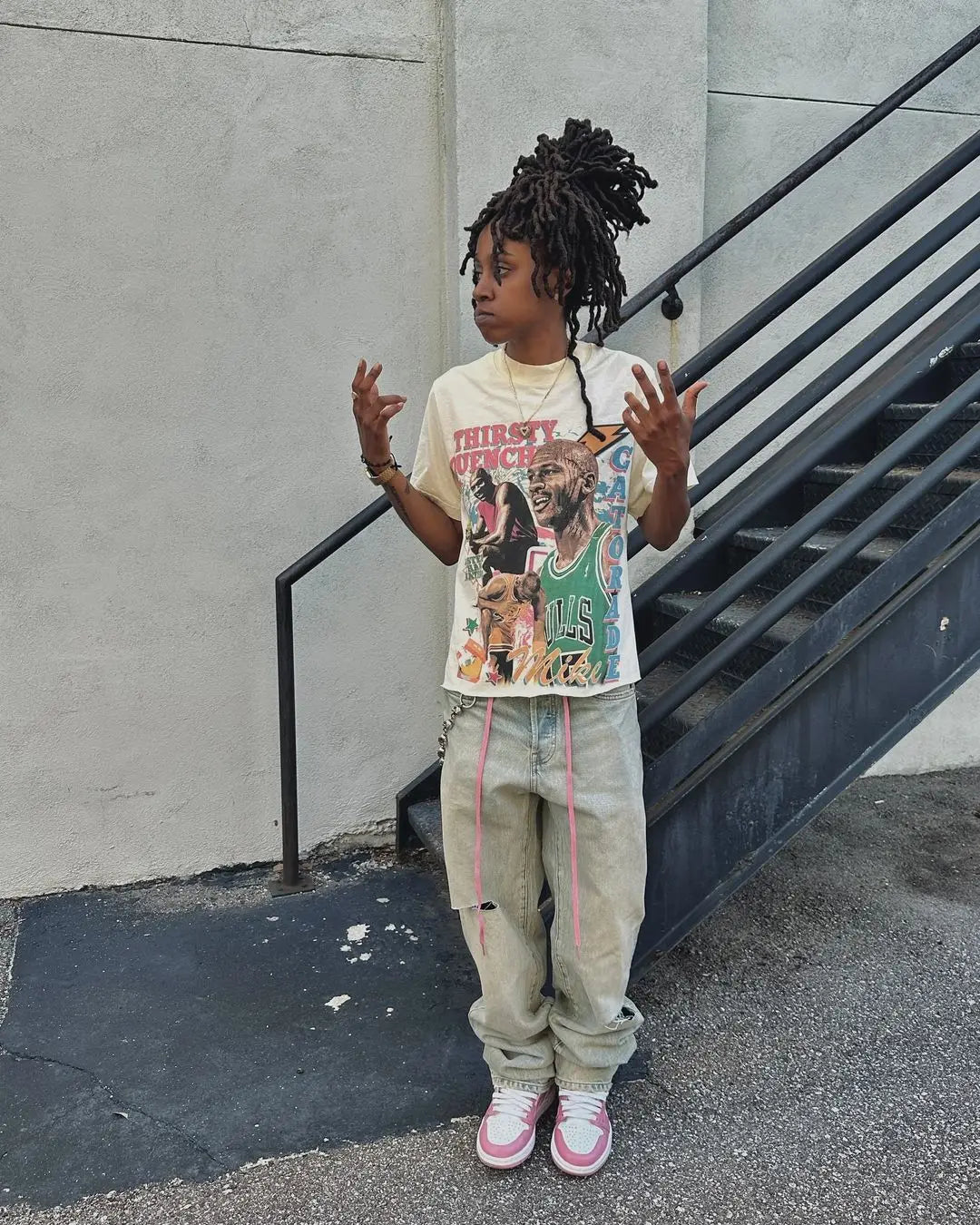 American Hip Hop Graphic T-shirt