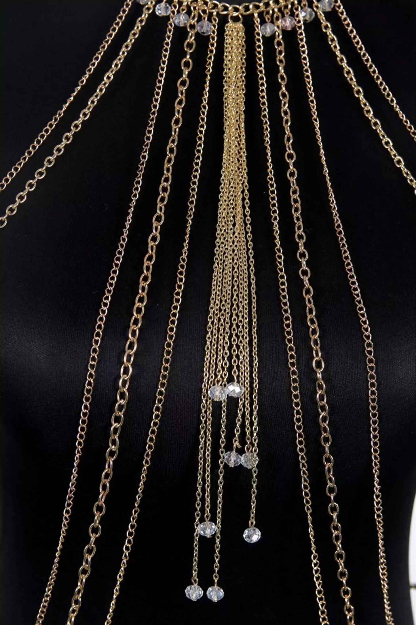 Ariyah Bikini Embellished Body Chain