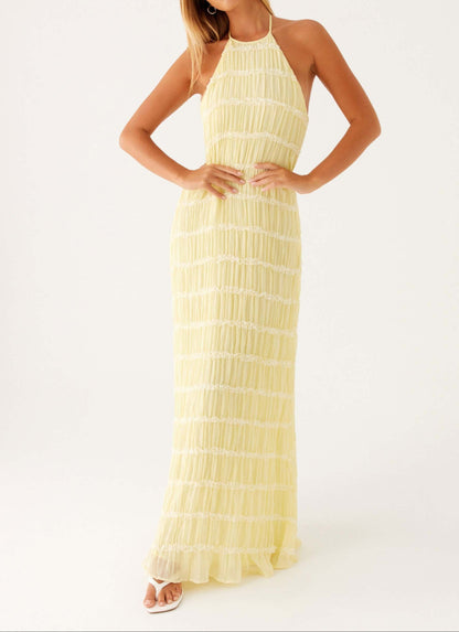 Fabrizia Maxi Dress - Yellow