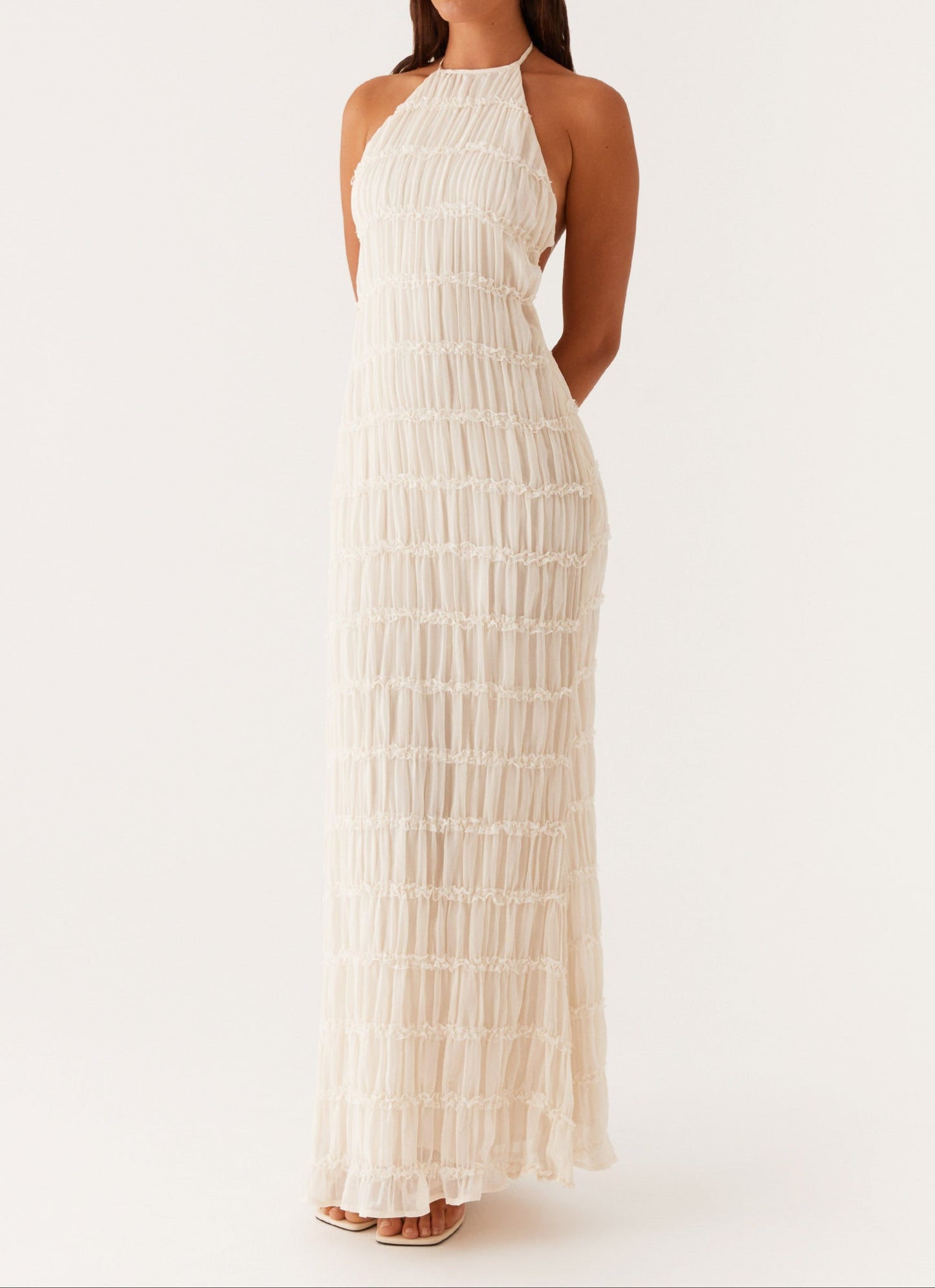 Abril Maxi Dress - Ivory