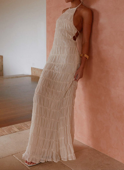 Abril Maxi Dress - Ivory