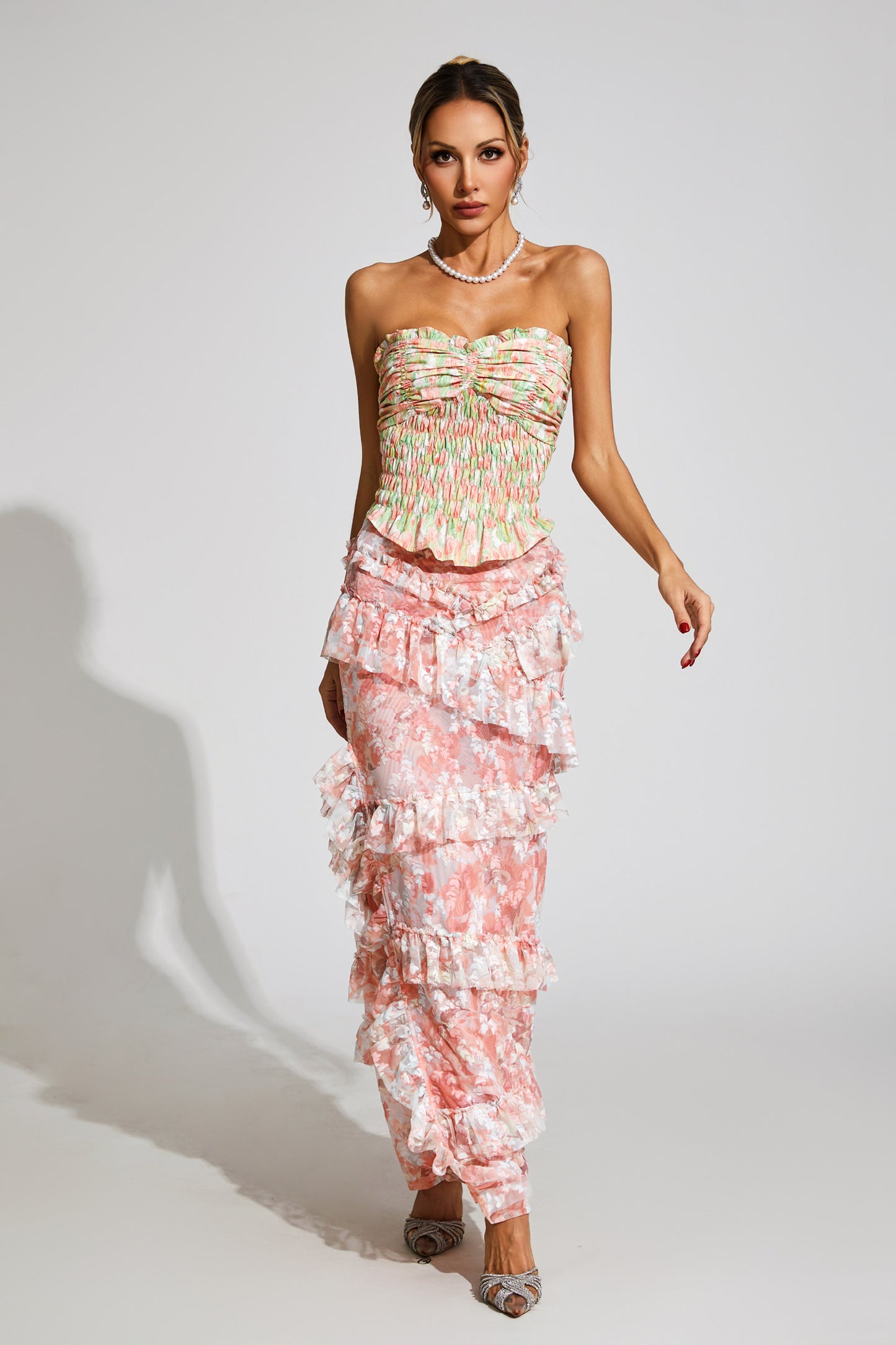 Austen Pink Floral Set