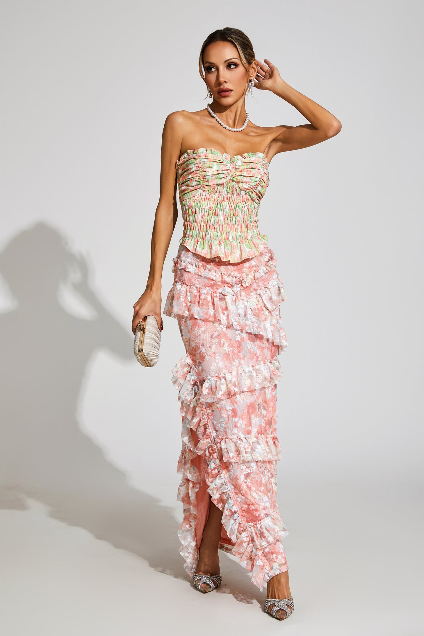 Austen Pink Floral Set