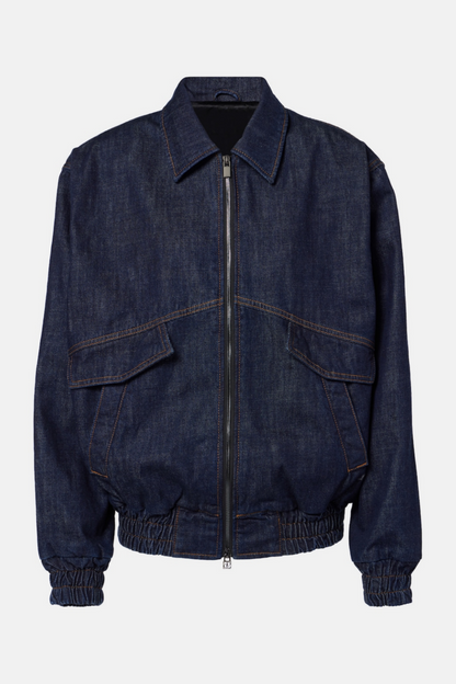 Austyan Denim Bomber Jacket
