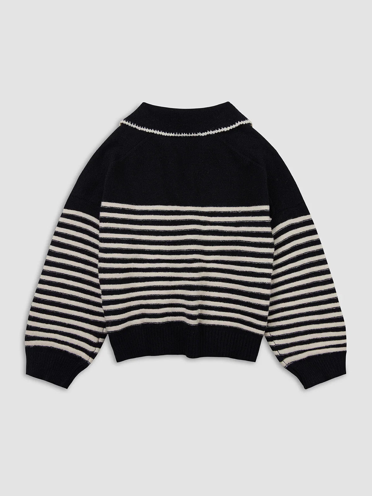Bold Chic Crosswalk Stripe Sweater