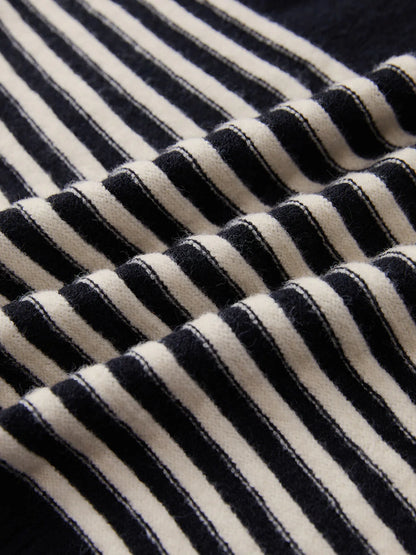 Bold Chic Crosswalk Stripe Sweater