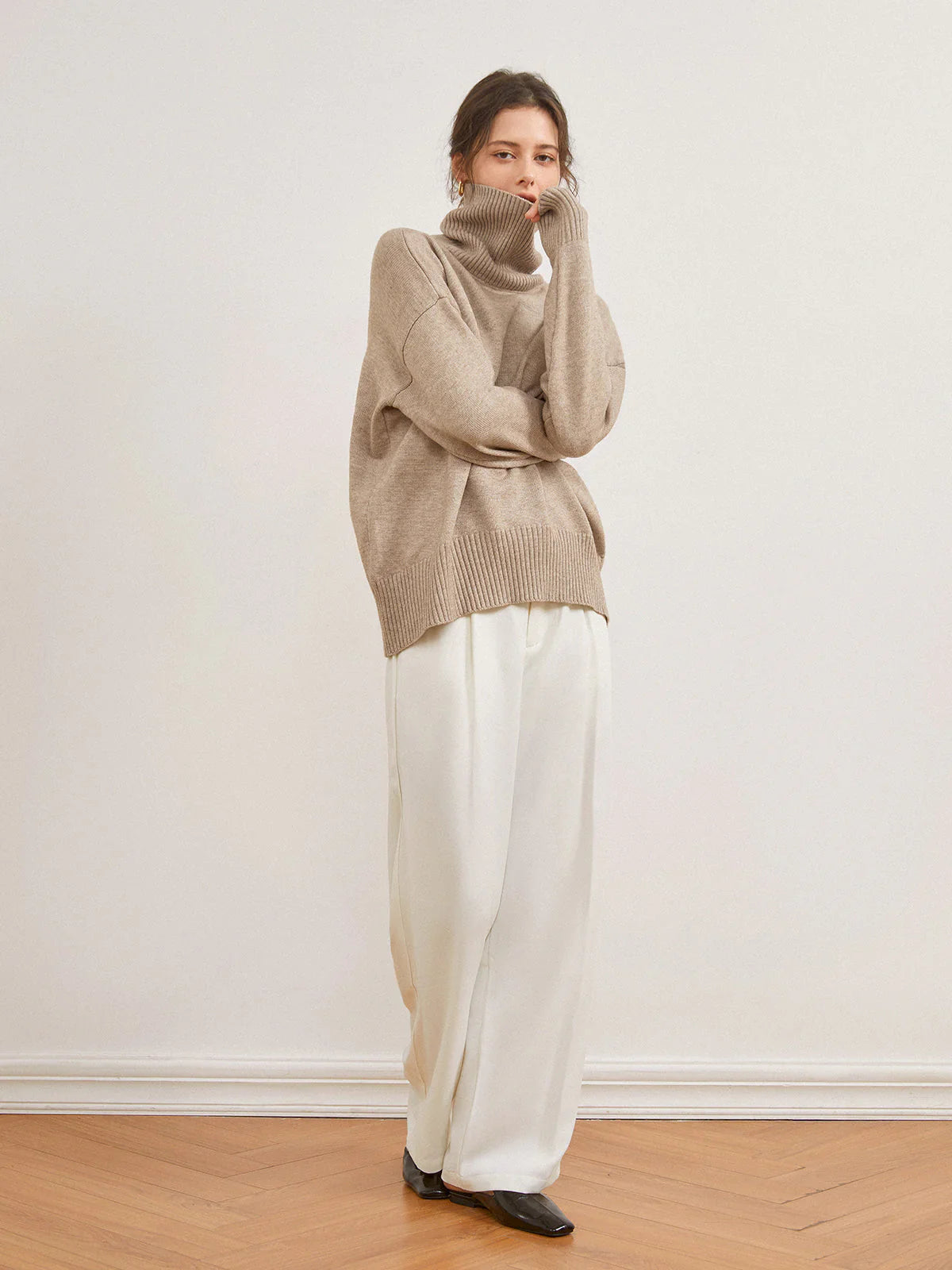 Casual Warm Knitted Turtleneck Sweater