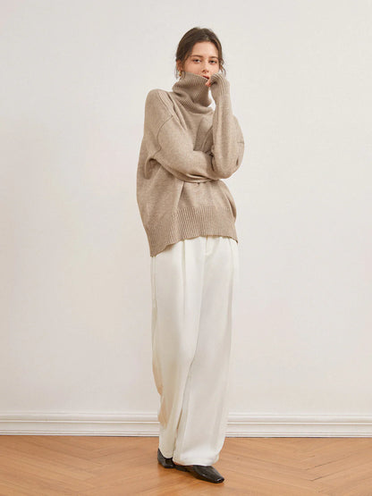 Casual Warm Knitted Turtleneck Sweater