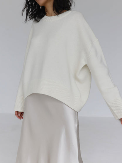 | Women’s Winter Oversized Knit Pullover Sweater