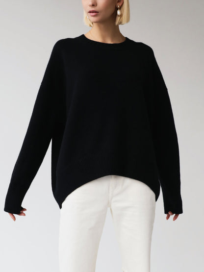 | Women’s Winter Oversized Knit Pullover Sweater