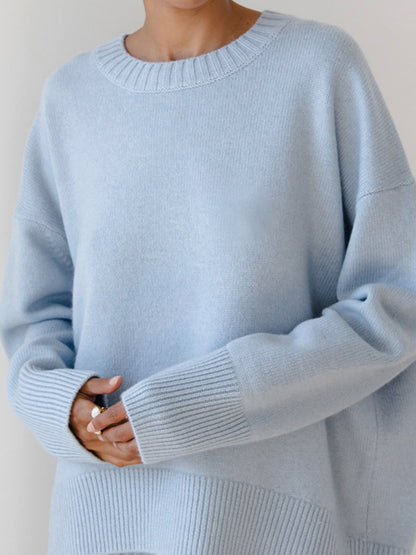 | Women’s Winter Oversized Knit Pullover Sweater