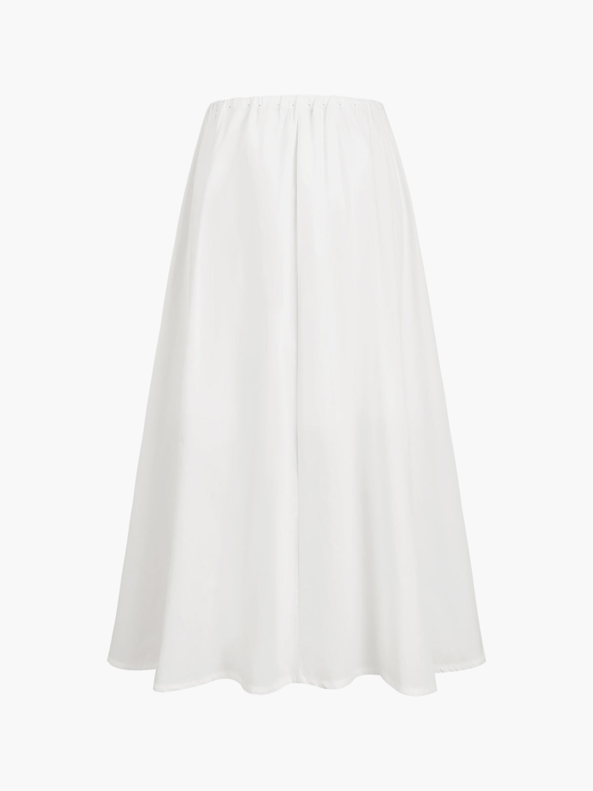 Cowgirl Aesthetics Semi-Sheer Zippered Maxi Skirt