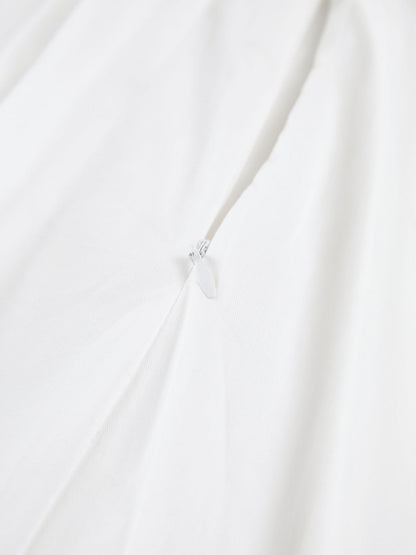 Cowgirl Aesthetics Semi-Sheer Zippered Maxi Skirt