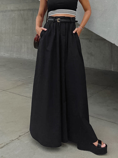 Oversized Street Vibe Maxi Skirt