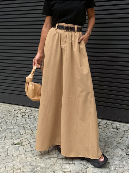 Oversized Street Vibe Maxi Skirt