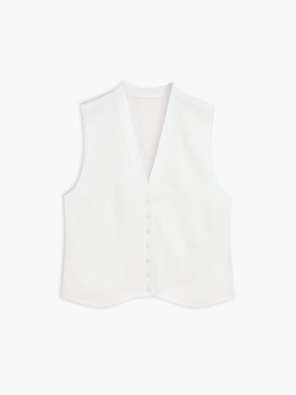 Effortless Stripe Vest