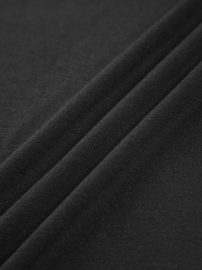 Oblique Off-Shoulder Long Sleeve T-Shirt