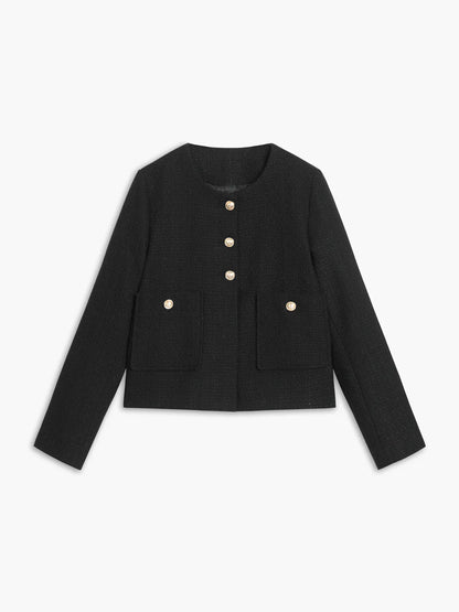 Oldmoney Aesthetics Tweed Blazer