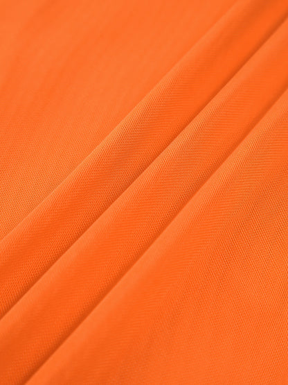 Semi-Sheer Mesh Lace Trim Long Dress