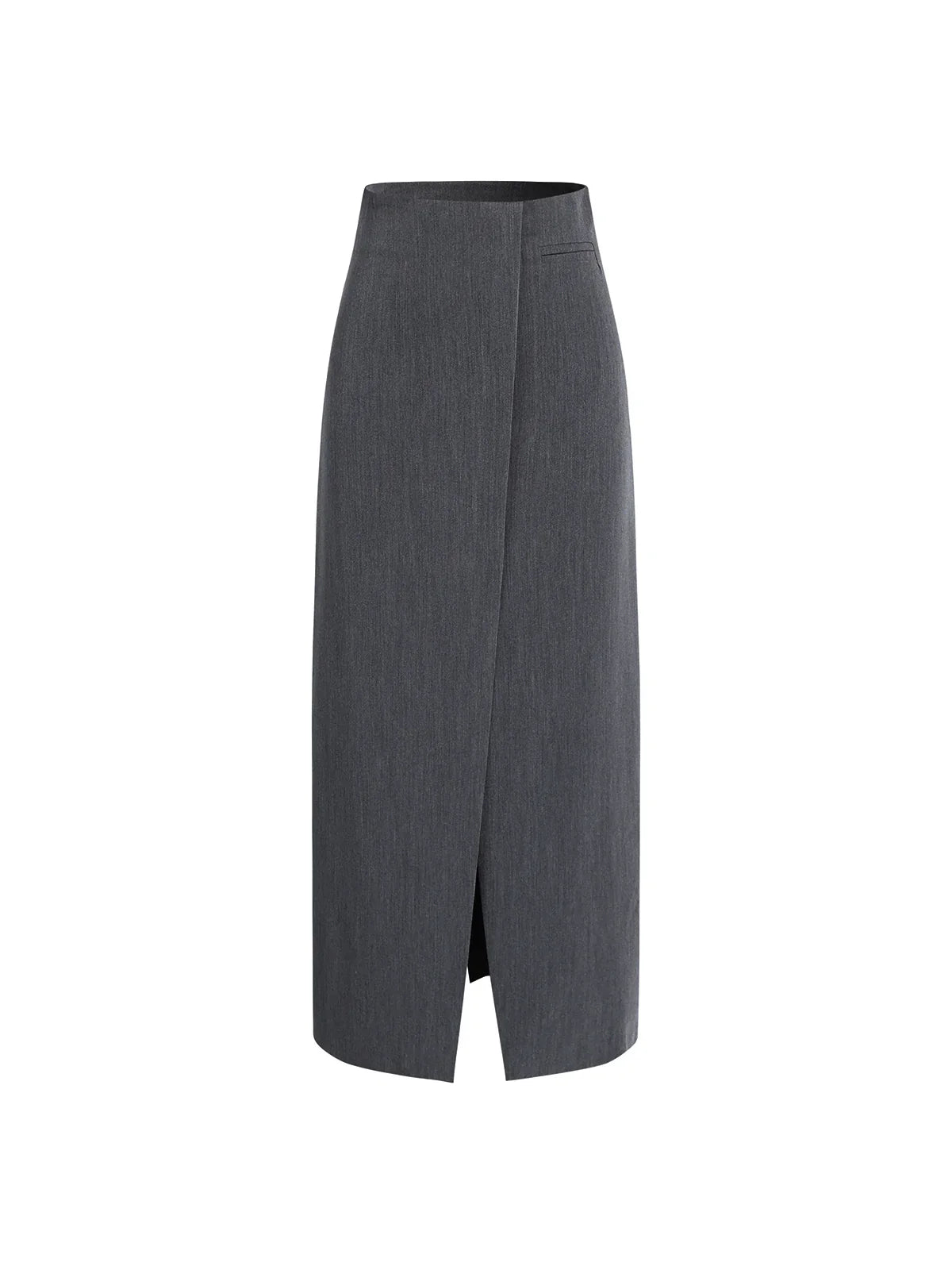 Professional Loose Elegant Slit Maxi Skirt