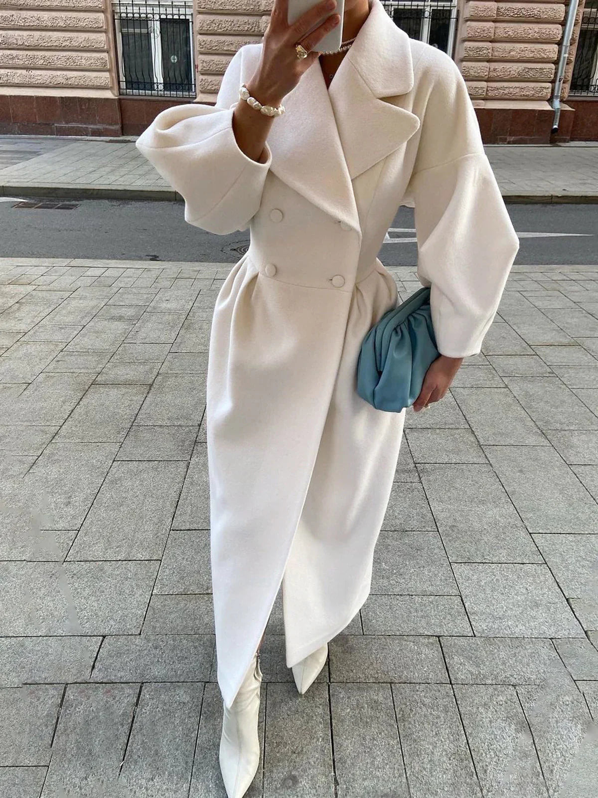 Miss Paris Lapel Trench Coat