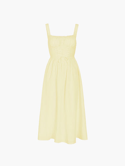 Coastal Cowgirl Corset Long Dress