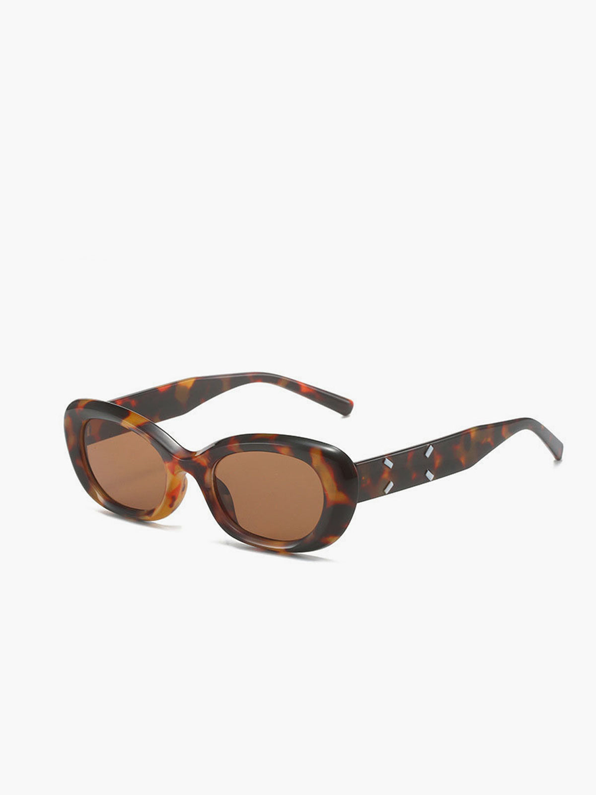 Tortoiseshell Rounded Sunglasses – Classylooker